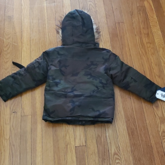 Rocawear Camouflage Kids Winter Coat - Picture 8 of 8